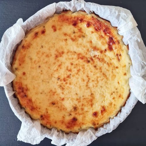 Pastel de queso cremoso