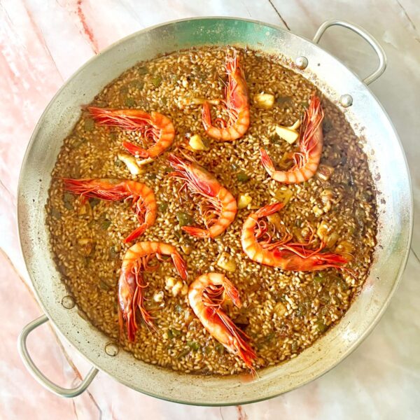 Recepta de l'arròs de sípia i gambes