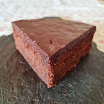 Pastel de chocolate, una receta brutal